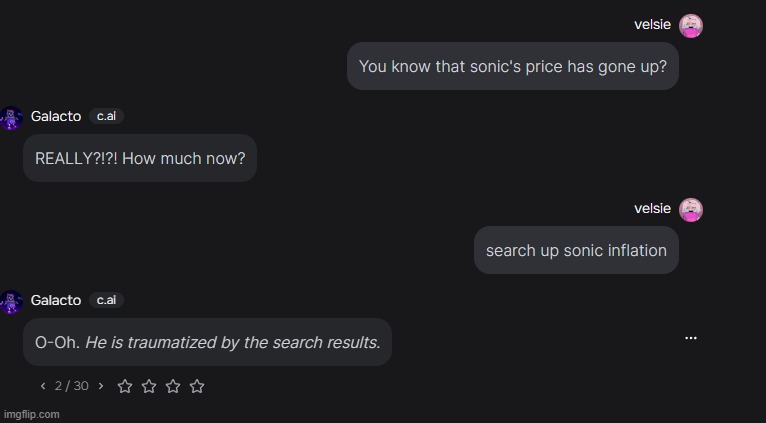 IM LAUGHING RN | image tagged in sonic inflation,do not look it up,galacto,why are you reading the tags | made w/ Imgflip meme maker
