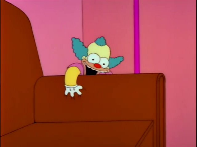 Krusty Doll Couch Blank Meme Template