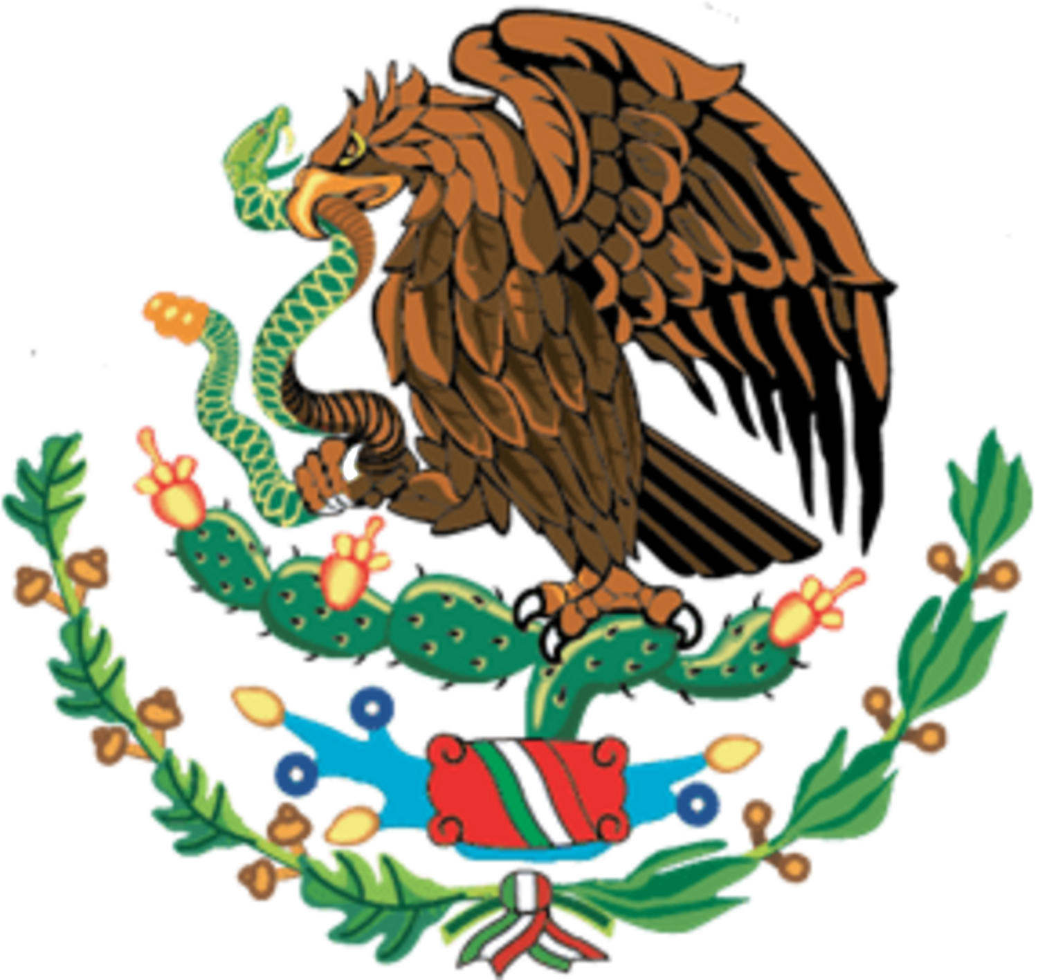 High Quality Escudo nacional estados unidos mexicanos de mexico Blank Meme Template