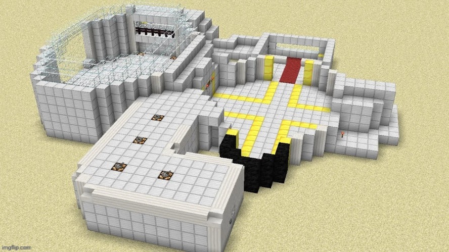 Gen Alpha kids: "what, it's just some random Minecraft building" Me: | made w/ Imgflip meme maker