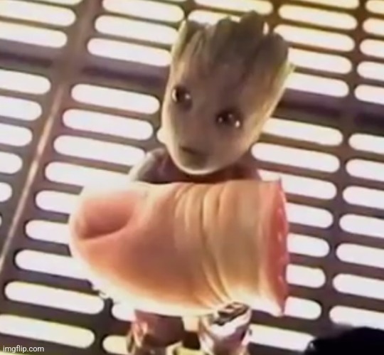 Groot Toe | image tagged in groot toe | made w/ Imgflip meme maker