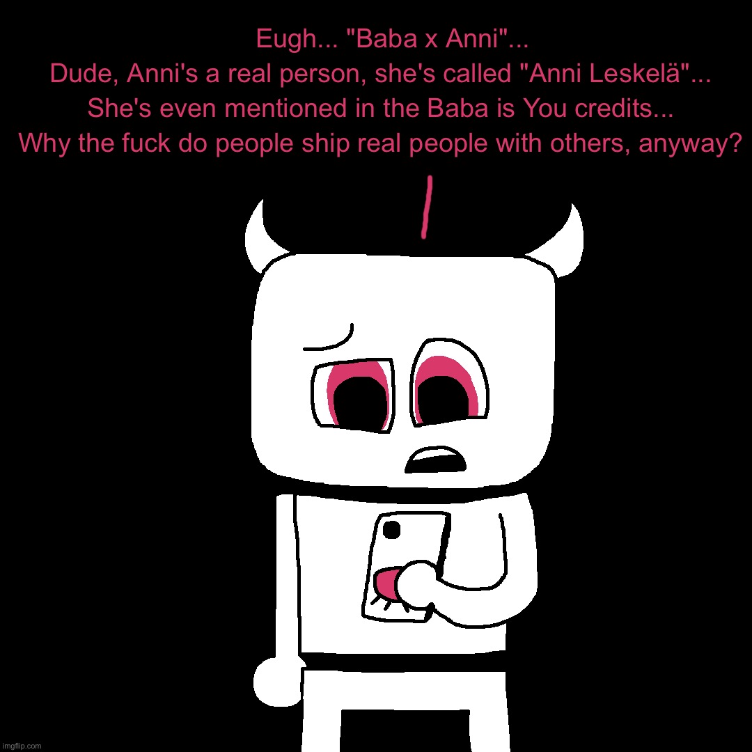 On the topic of "real people ships", you won't want to know how many people ship Edd Gould with other people. | made w/ Imgflip meme maker