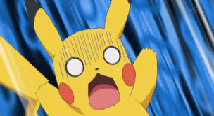 High Quality Shocked Pikachu Blank Meme Template