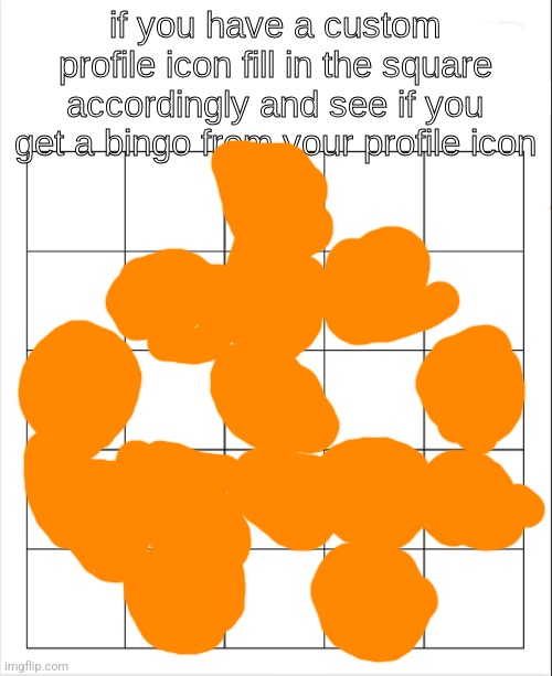 Sorry if the art is bad | image tagged in profile icon bingo | made w/ Imgflip meme maker