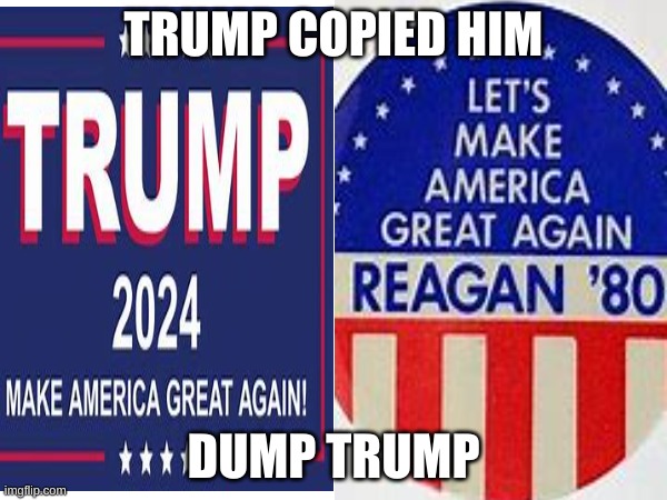 um excuse me what the actual f*** | TRUMP COPIED HIM; DUMP TRUMP | image tagged in copycat copycat copycat | made w/ Imgflip meme maker