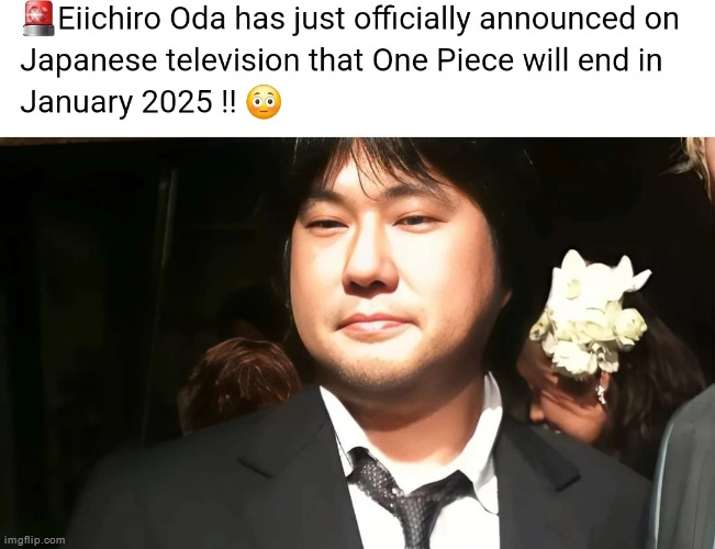 Then in 2026 they have the Two Piece | made w/ Imgflip meme maker