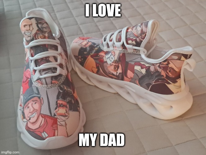 He got it as a present for finishing the school year | I LOVE; MY DAD | made w/ Imgflip meme maker