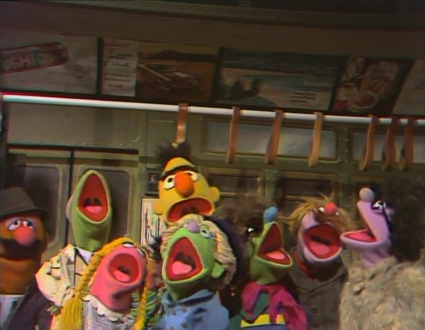 Muppets On the Subway Blank Meme Template