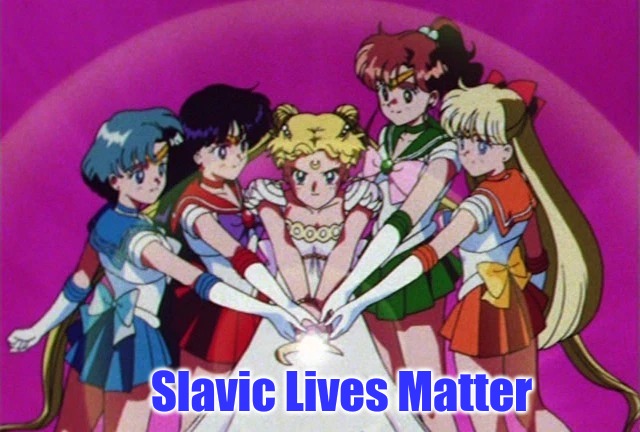 Sailor moon wand | Slavic Lives Matter | image tagged in sailor moon wand,slavic | made w/ Imgflip meme maker