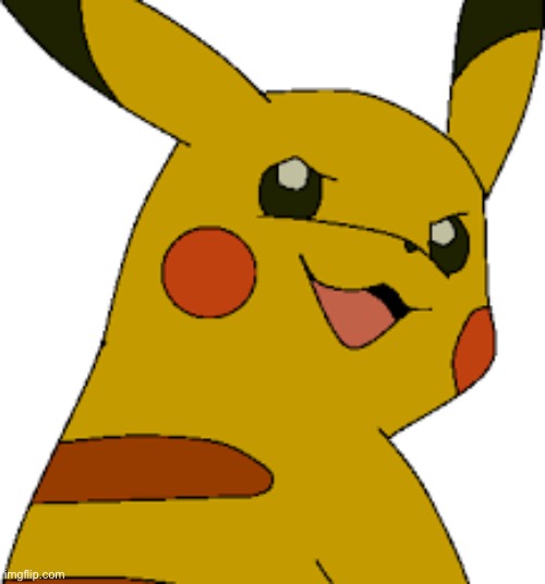 Evil pikachu | image tagged in evil pikachu | made w/ Imgflip meme maker
