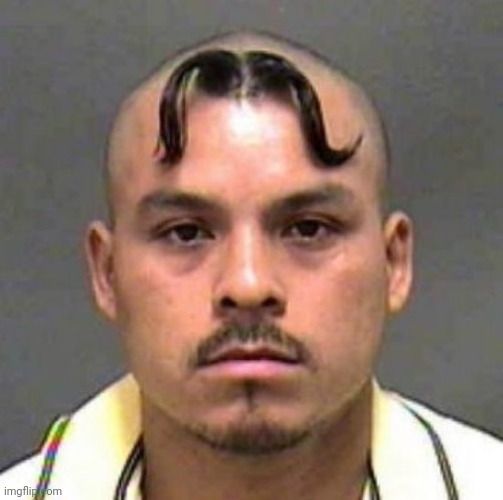 Mustache Haircut | image tagged in mustache haircut | made w/ Imgflip meme maker