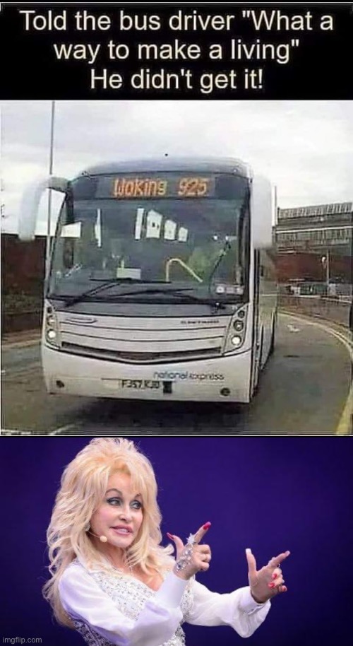 It’s enough to drive you | image tagged in dolly parton see friends at party,working,crazy | made w/ Imgflip meme maker