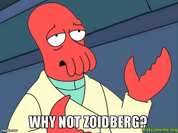 Why Not Zoidberg | image tagged in why not zoidberg | made w/ Imgflip meme maker