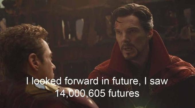 High Quality Dr. Strange Futures Blank Meme Template