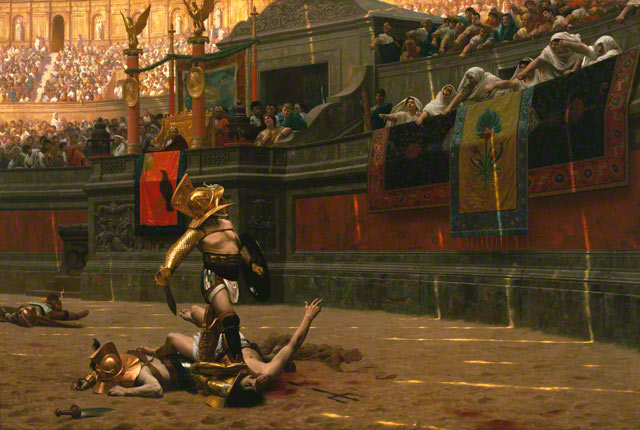 Pollice Verso Blank Meme Template