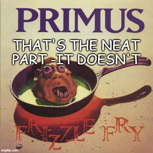Frizzle Fry | THAT'S THE NEAT PART -IT DOESN'T | image tagged in frizzle fry | made w/ Imgflip meme maker