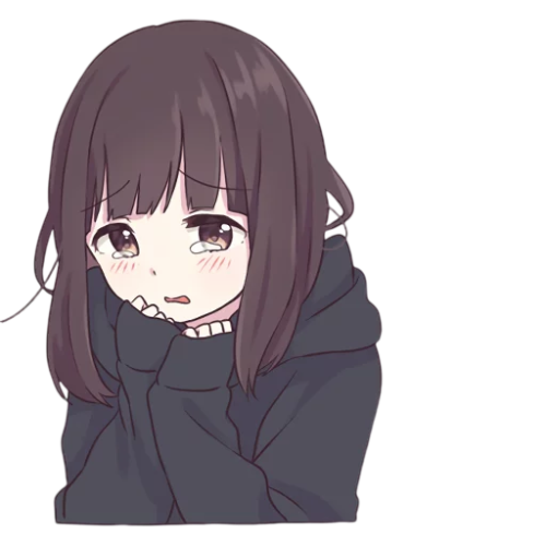 Menhera-chan crying Blank Meme Template
