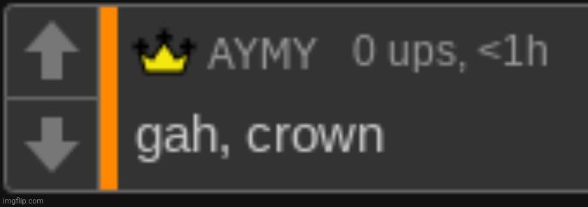 >:( | image tagged in aymy not having pickaxe | made w/ Imgflip meme maker