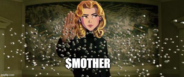 mother neo bullet stop | $MOTHER | image tagged in neo bullet stop,mother,neo | made w/ Imgflip meme maker