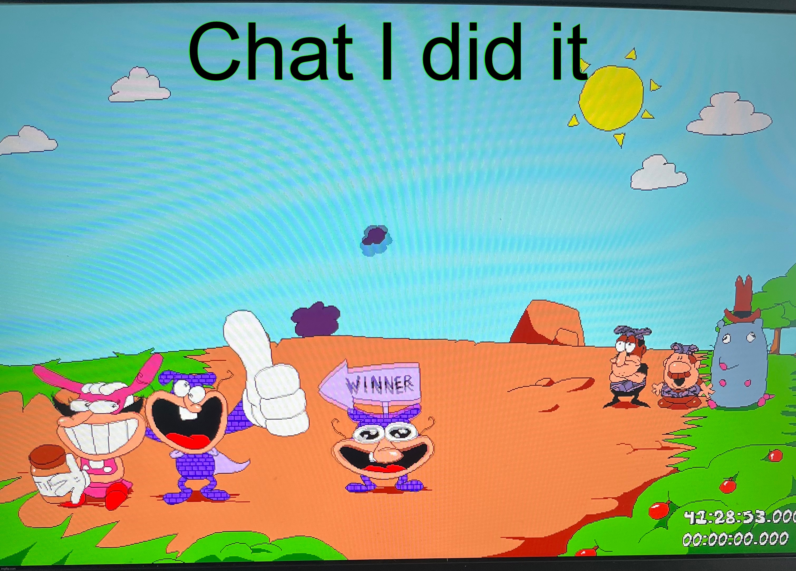 Yipeee… | Chat I did it | made w/ Imgflip meme maker