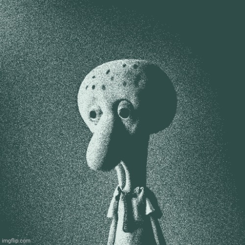 This AI image of Squidward I found | image tagged in kalmarianodo,ai generated,squidward | made w/ Imgflip meme maker