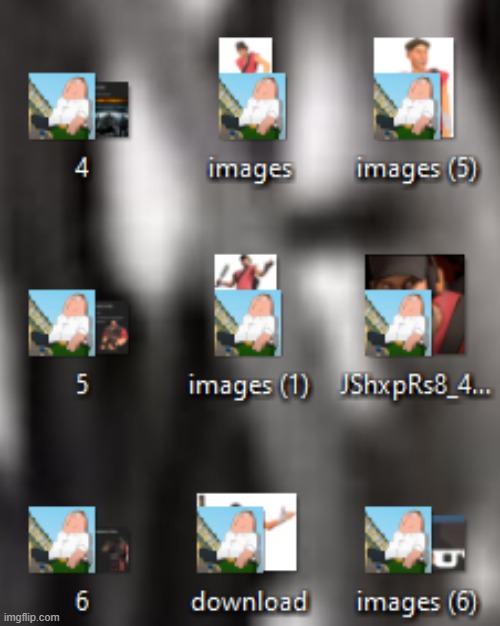 why is peter griffin on all my  desktop icons | made w/ Imgflip meme maker