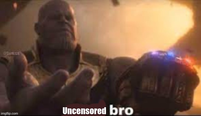 x bro | Uncensored | image tagged in x bro | made w/ Imgflip meme maker