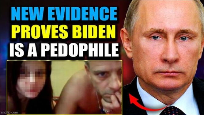 Insider: Putin Vows To Release 'Sickening' Hunter Biden Child Sex Tapes That Will End 'New World Order' (Video) 
