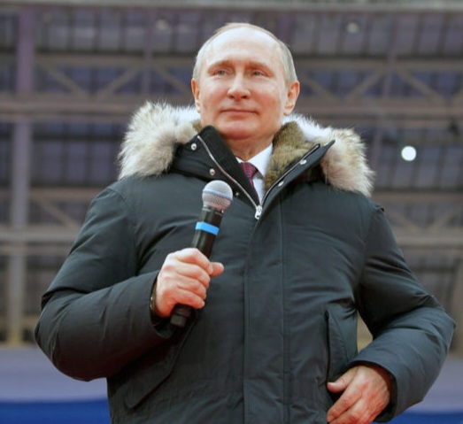 Putin in Coat Blank Meme Template