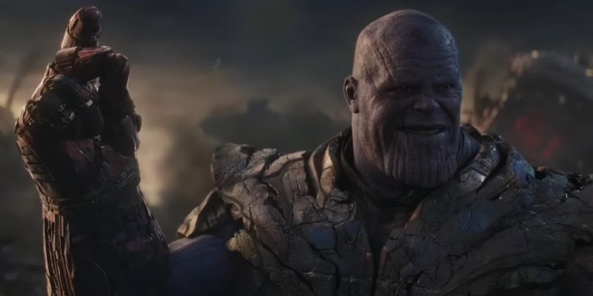 Thanos inevitable Blank Meme Template