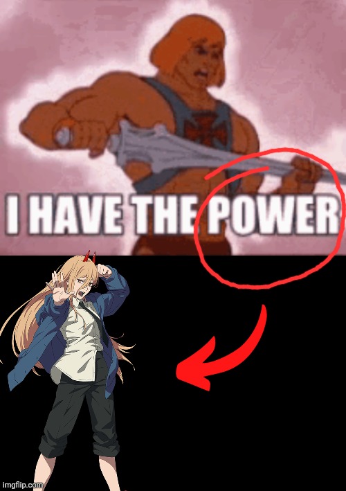 I have the power | made w/ Imgflip meme maker
