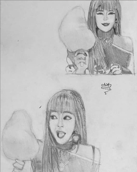 Lisa blackpink Blank Meme Template