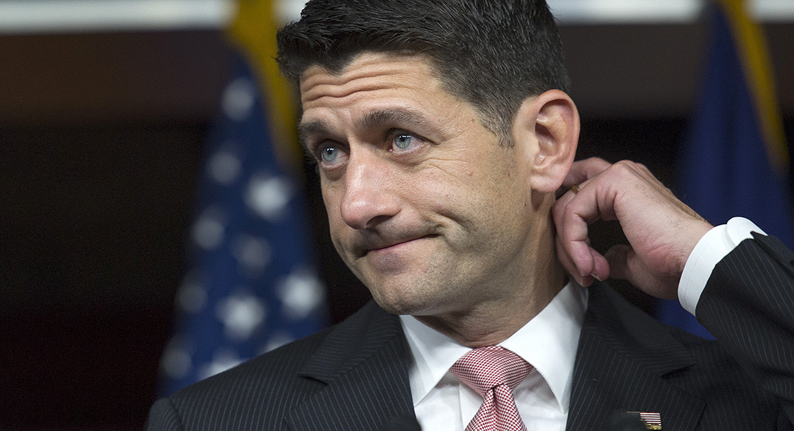 Lyin' Paul Ryan nervous Blank Meme Template