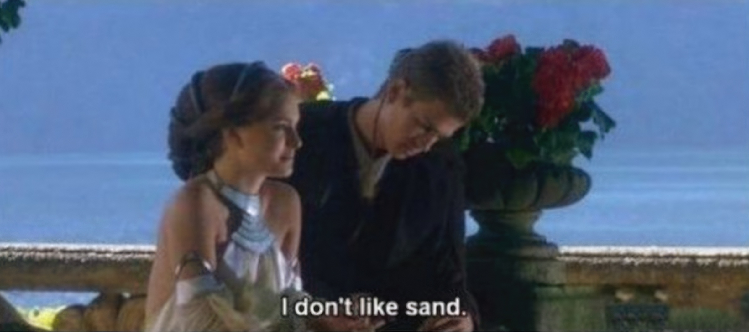I don't like sand Blank Meme Template