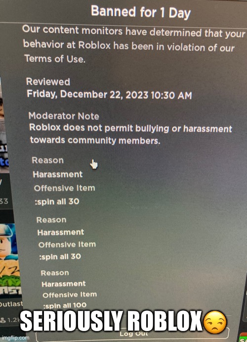 This better be a joke | SERIOUSLY ROBLOX😒 | image tagged in this better be a joke,memes,meme,funny,banned from roblox,roblox | made w/ Imgflip meme maker