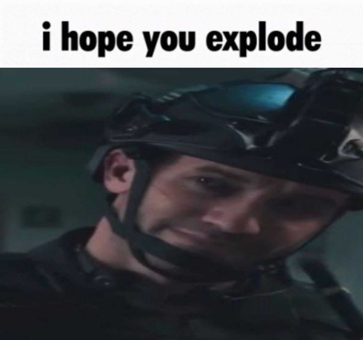 i hope you explode COD Blank Meme Template