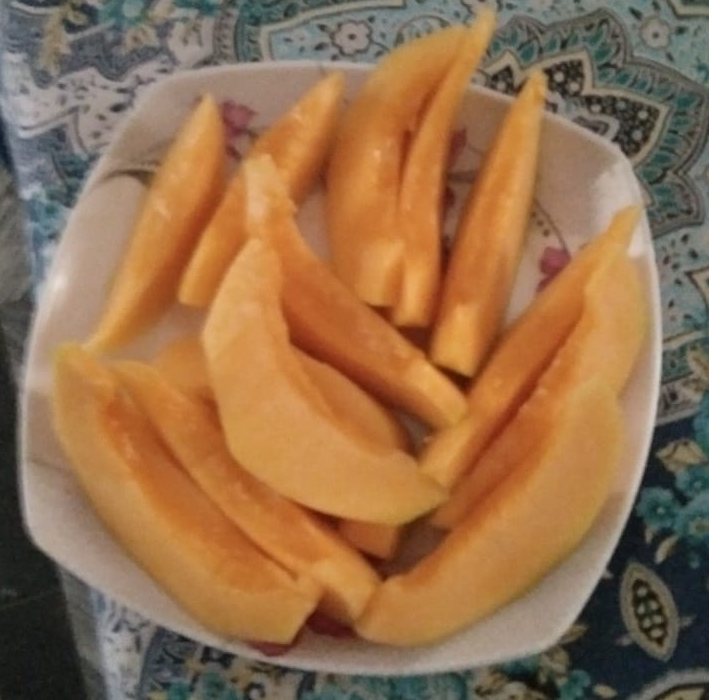 Mango plate Blank Meme Template