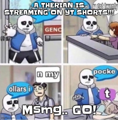 We troll. https://www.youtube.com/live/5U8bppDZTXY?si=eypB8021Bg8rfIZZ | A THERIAN IS STREAMING ON YT SHORTS!!! Msmg.. GO! | image tagged in poppin tags | made w/ Imgflip meme maker