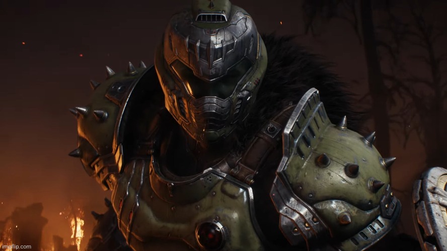 The new Doomslayer armor looks metal asf | made w/ Imgflip meme maker