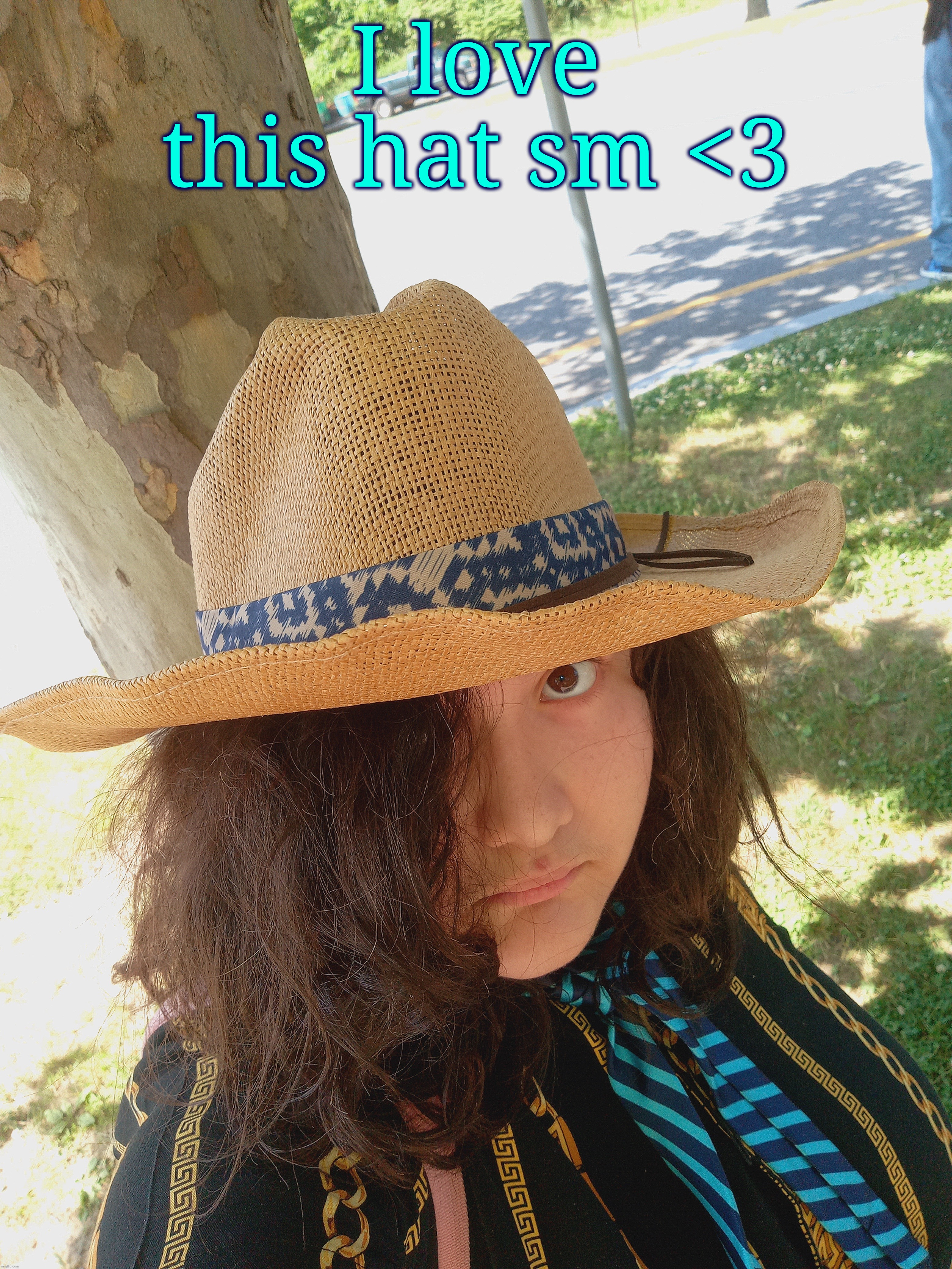 This hat>>>>>>>> | I love this hat sm <3 | made w/ Imgflip meme maker