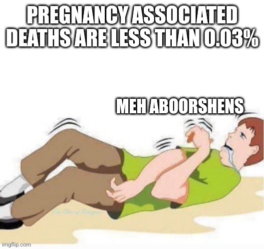 Tds | PREGNANCY ASSOCIATED DEATHS ARE LESS THAN 0.03%; MEH ABOORSHENS | image tagged in tds,funny memes | made w/ Imgflip meme maker