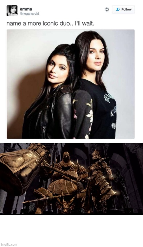 :) | image tagged in name a more iconic duo | made w/ Imgflip meme maker