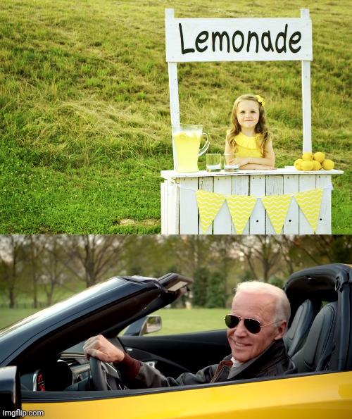 image tagged in lemonade stand,no go joe | made w/ Imgflip meme maker