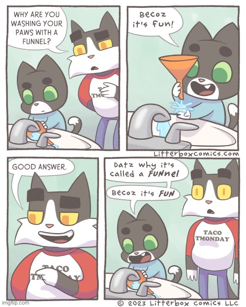 image tagged in litterbox comics,comic,funny,kids | made w/ Imgflip meme maker
