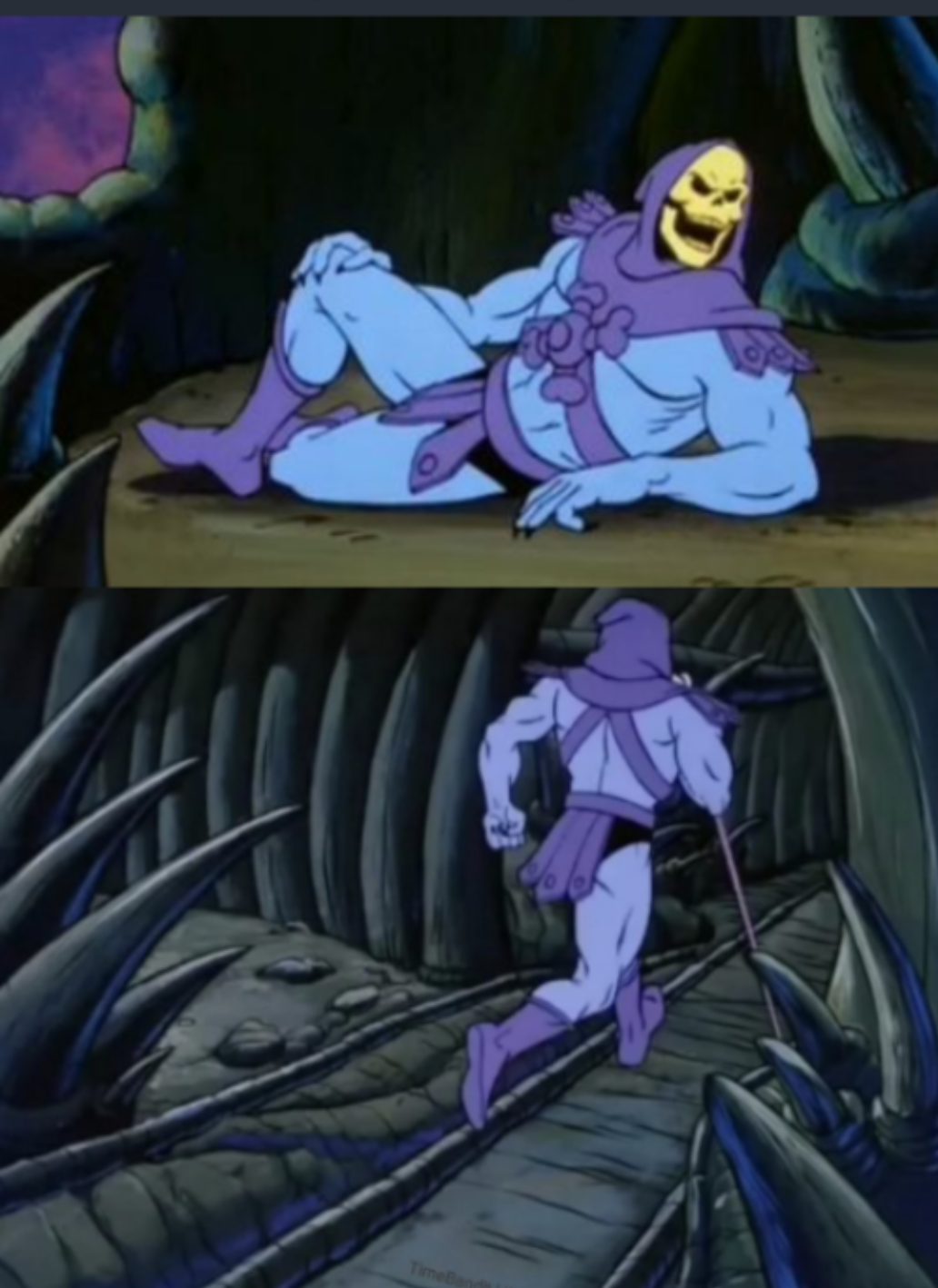 Fun facts with skeletor Blank Meme Template