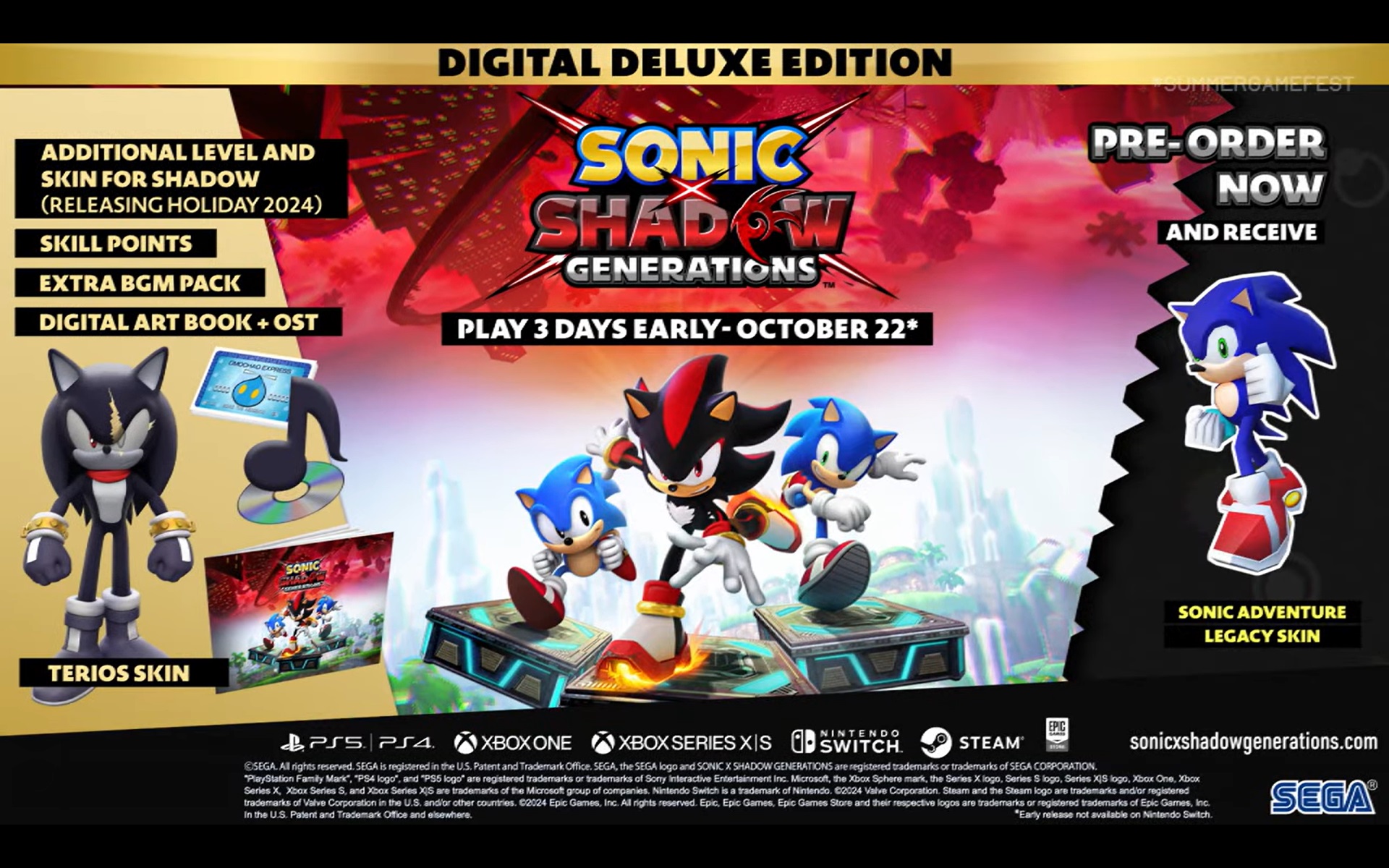 Sonic X Shadow Generations Blank Meme Template