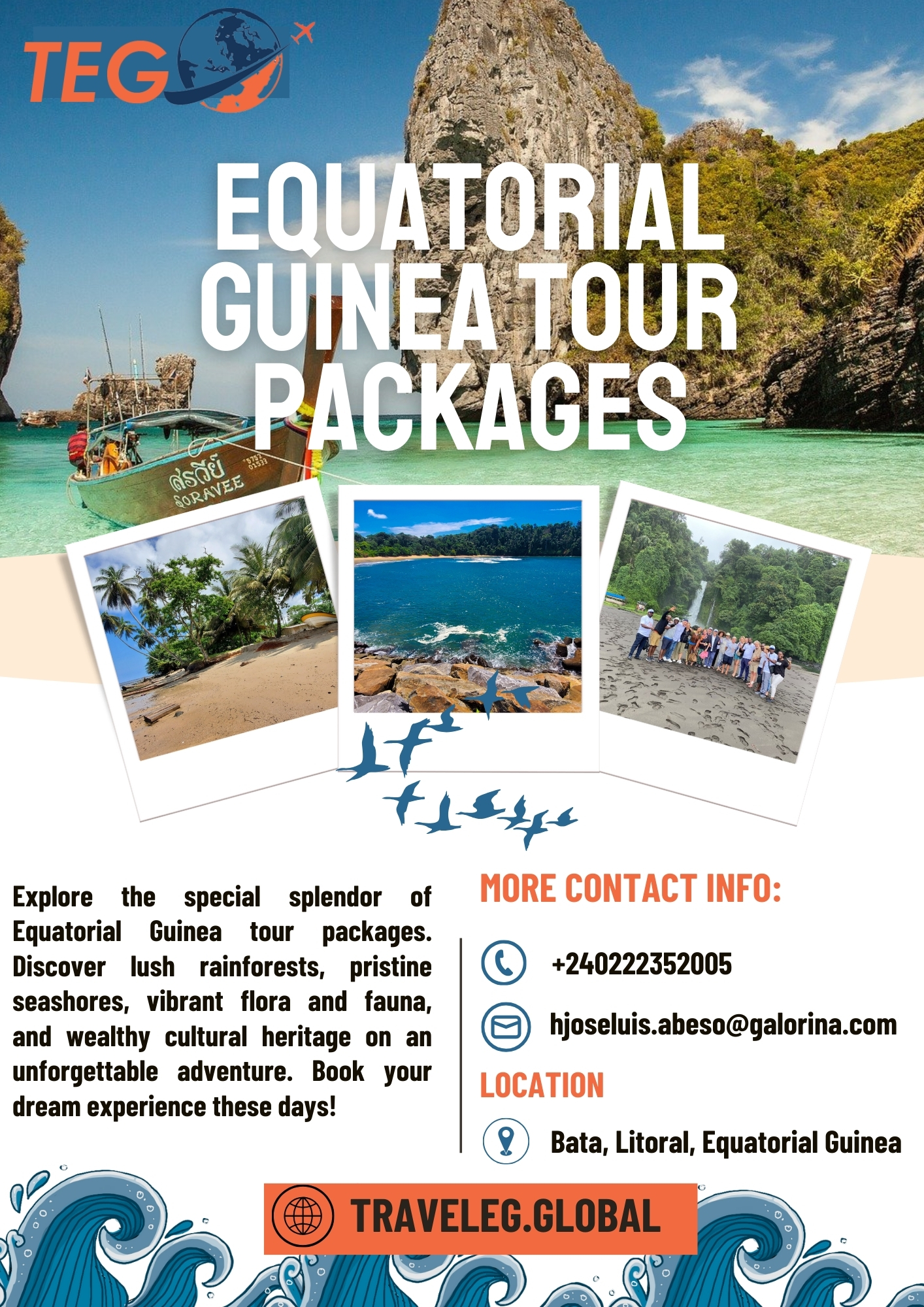 Equatorial Guinea Tour Packages Blank Meme Template