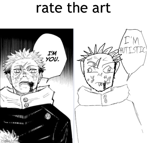 rate the art | made w/ Imgflip meme maker