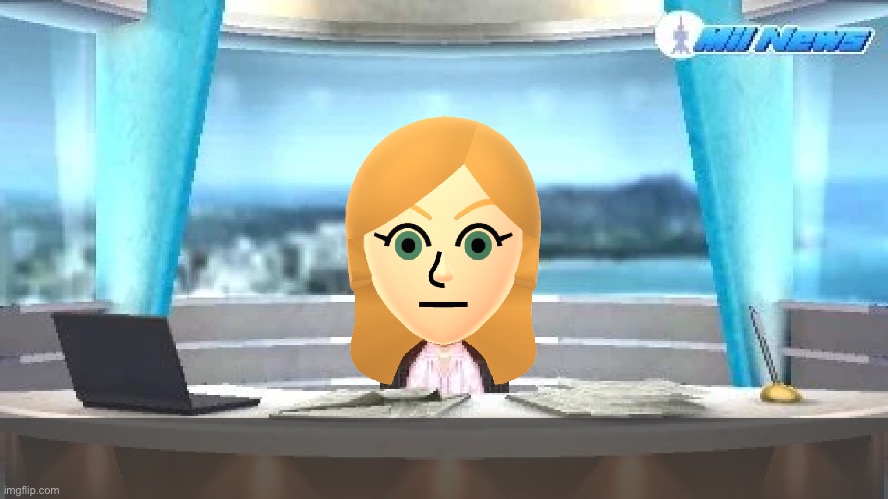 Mii News | image tagged in mii news | made w/ Imgflip meme maker