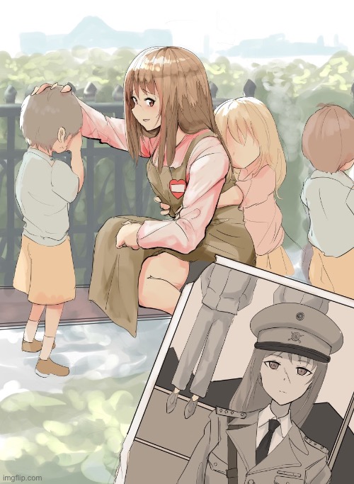 Germany Oneesan | image tagged in germany oneesan | made w/ Imgflip meme maker